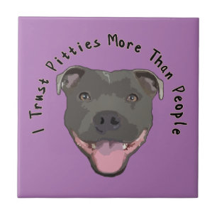 Azulejo Confío en Pitties