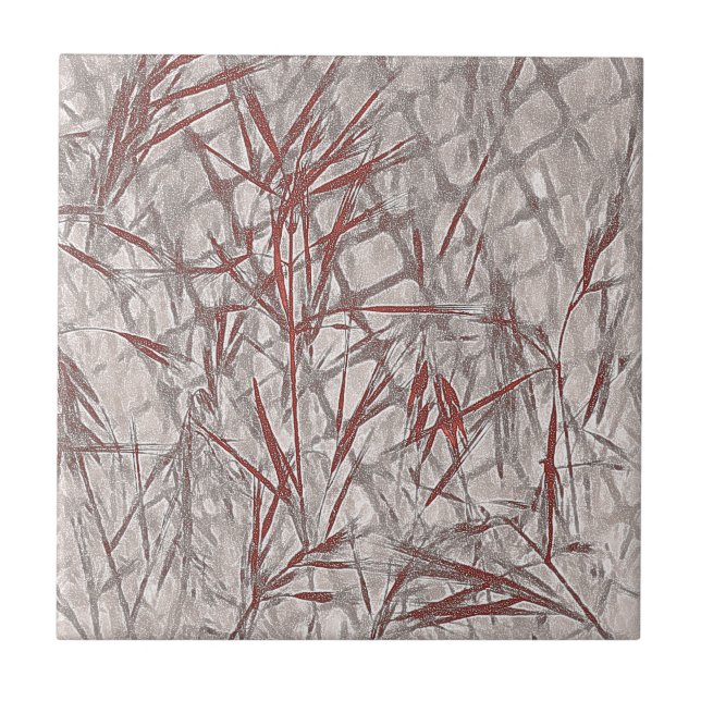 Azulejo Construcción en roya y gris (Frente)