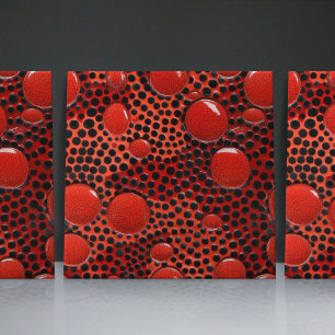 Azulejo Contemporáneo Glaseado con Relieve Falso P