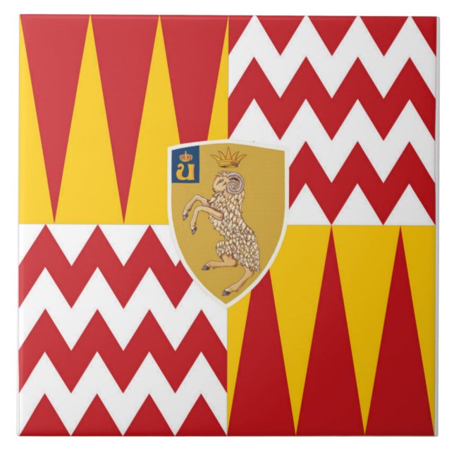 Azulejo Contrada di Valdimontone (Valle del Ram) (Frente)