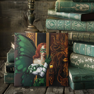 Azulejo Contraseña Secreta de Hada Celta Verde Mística Irl