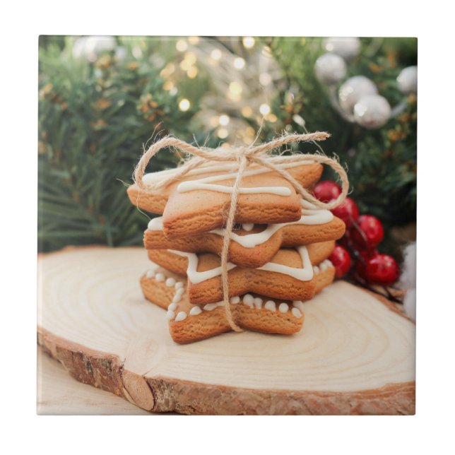 Azulejo Cookies de Gingerbread (Frente)