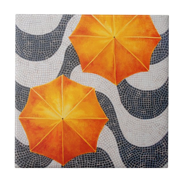 Azulejo Copacabana Amarelo (Frente)