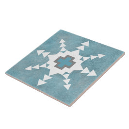 Azulejo Copo de Nieve de Invierno del Suroeste