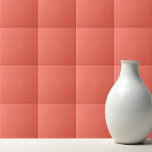 Azulejo Coral brillante sólido<br><div class="desc">Diseño de coral sólido y brillante.</div>