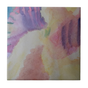 Azulejo Coral Reef Resumen Arte Tile Cerámico