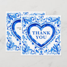 💙Azulejo Corazón Baldosa de Agradecimiento