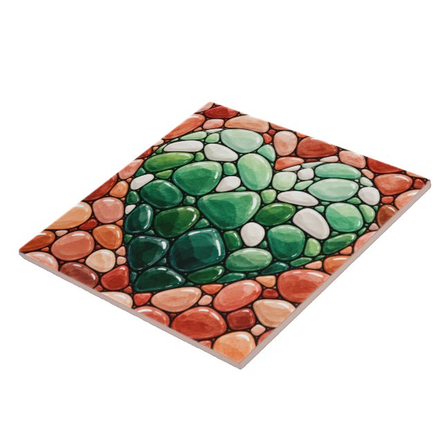 Azulejo Corazón de Jade (Lado)