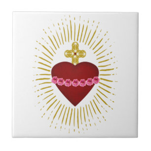 Azulejo Corazón de María