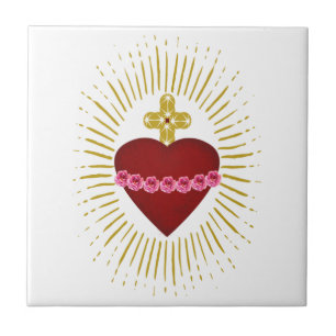 Azulejo Corazón de María