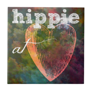 Azulejo Corazón del Hippie