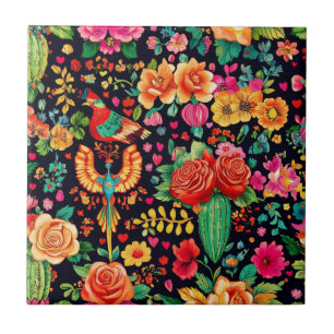 Azulejo Corazón mexicano del Jardín