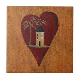 Azulejo Corazón primitivo