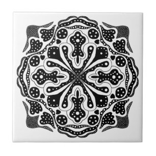 Azulejo Corazones y puntos