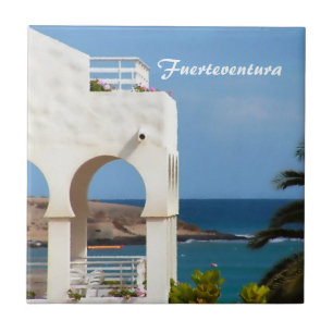 Azulejo Corcho para vaso de Fuerteventura