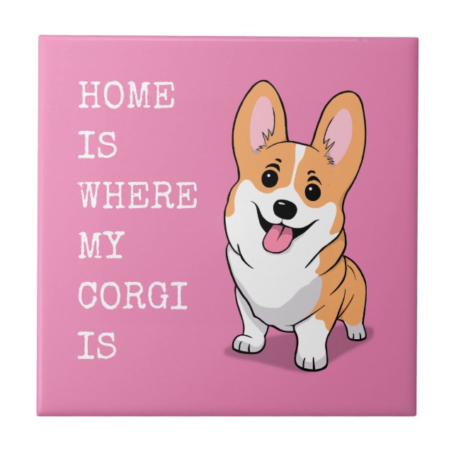 Azulejo Corgi (Frente)