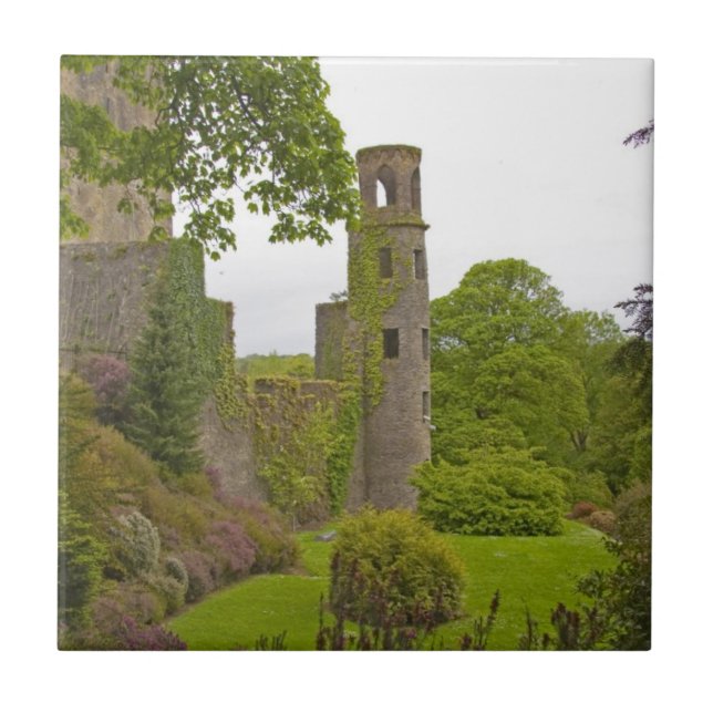 Azulejo Cork, Irlanda. El infame Castillo Blarney 2 (Frente)
