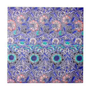 Azulejo Corncockle de William Morris
