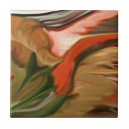 Azulejo Cornucopia Abstract Art
