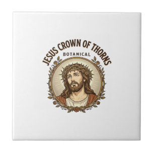 Azulejo Corona de Espinas de Jesús Corona de Espinas Botán