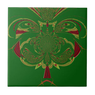 Azulejo Corona verde