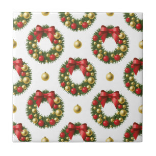 Azulejo Coronas de Navidad