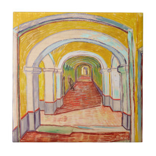 Azulejo Corredor del Asilo de Van Gogh Arte Impresionista