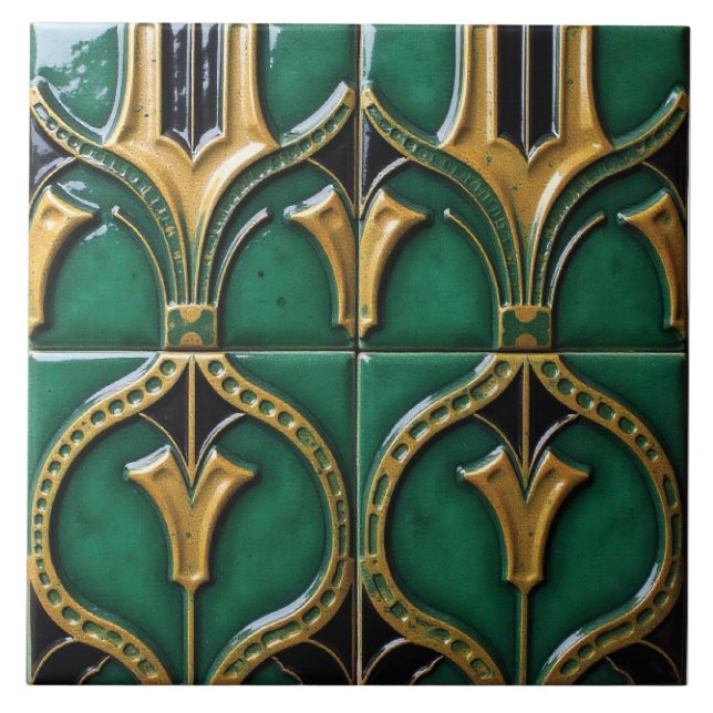 Azulejo Corte del Cetro de Jade (Frente)
