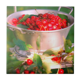 Azulejo Cosecha de cerezo, huerto de algodón Rosalinde