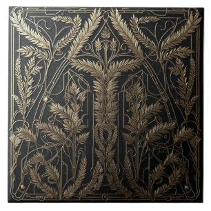 Azulejo Cosecha de grano dorado
