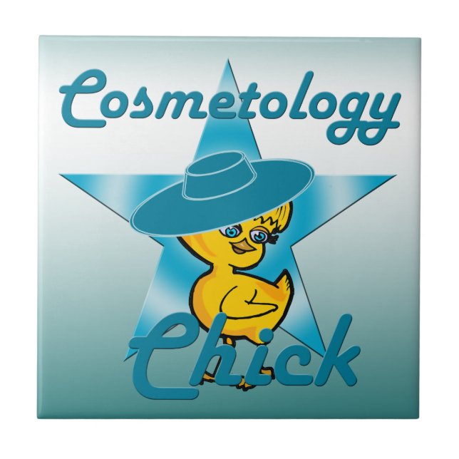 Azulejo Cosmetology Chick #7 (Frente)