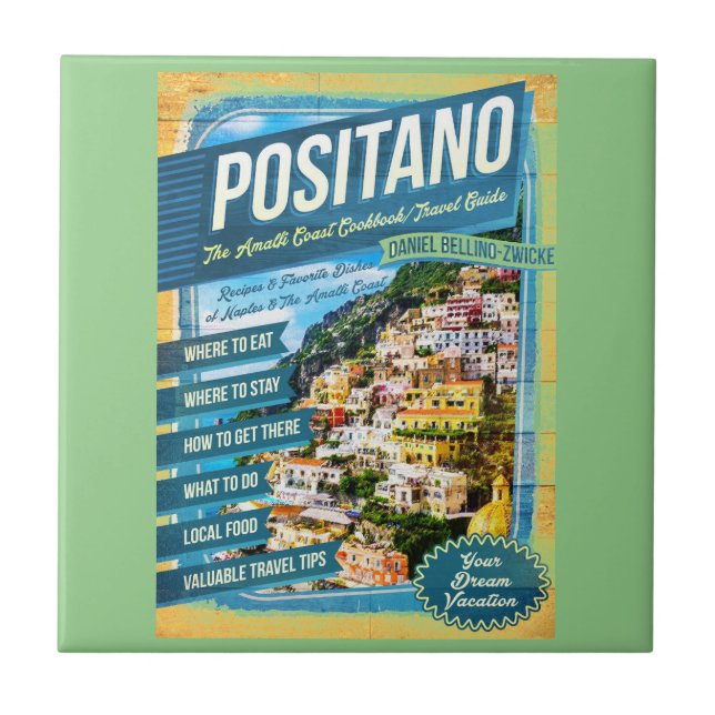 AZULEJO COSTA DE POSITANO AMALFI (Frente)