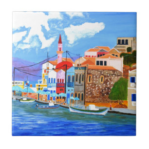 Azulejo Costa griega
