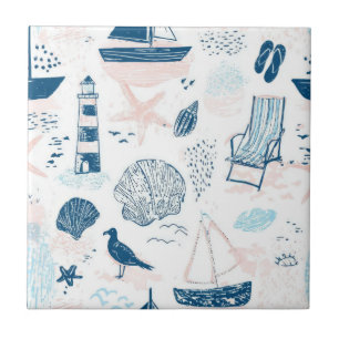 Azulejo Costa Nautica Verano Azul Rosa Costero (1)