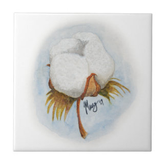Azulejo Cotton Boll