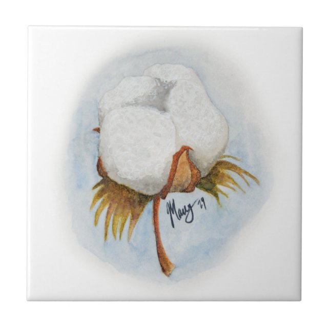 Azulejo Cotton Boll (Frente)