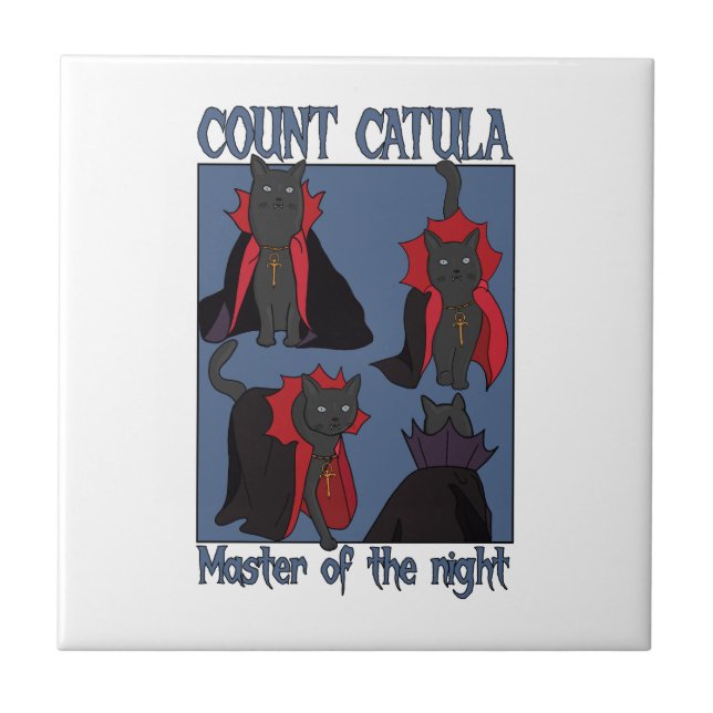 Azulejo Count Catula Master of the Night (Frente)