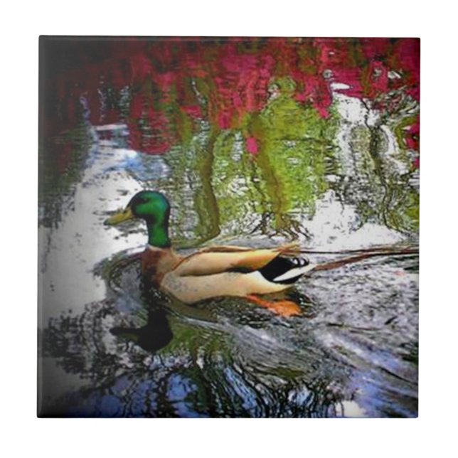 Azulejo Country Southern Duck Tile (Frente)