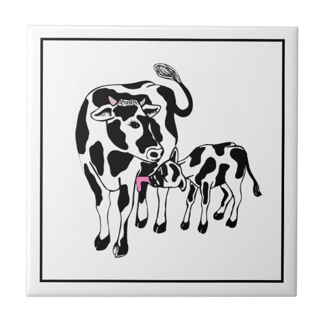 Azulejo Cow Tile (Frente)