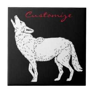 Azulejo Coyote Howling Thunder_Cove