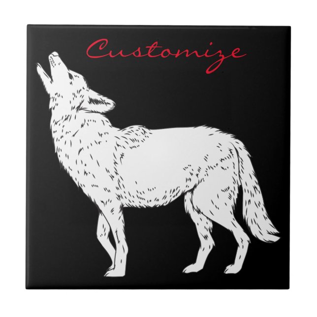 Azulejo Coyote Howling Thunder_Cove (Frente)
