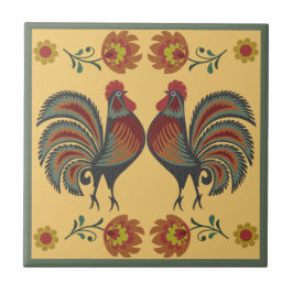 Azulejo Craft Roosters de cocina