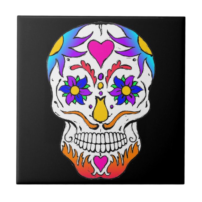 Azulejo Cráneo del azúcar (Frente)