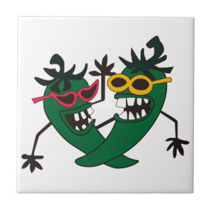 Azulejo Crazy Peppers