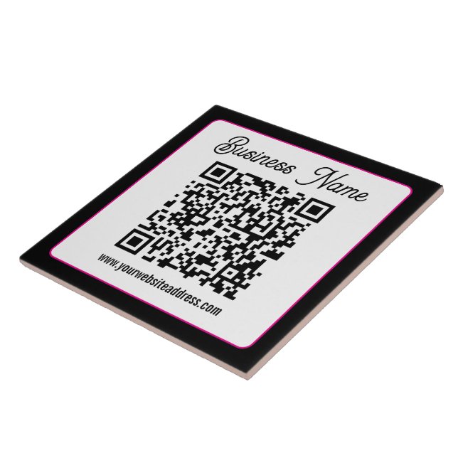 Azulejo Crea instantáneamente un código QR escaneable para (Lado)