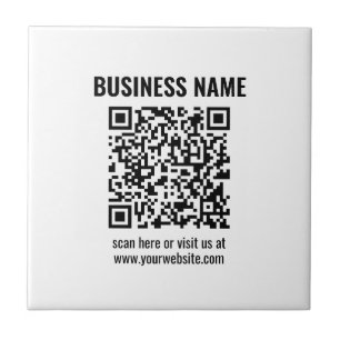 Azulejo Crea tu propio código QR Transparente