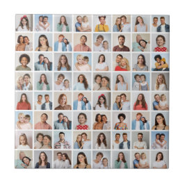 Azulejo Crea tu propio collage de 64 fotos