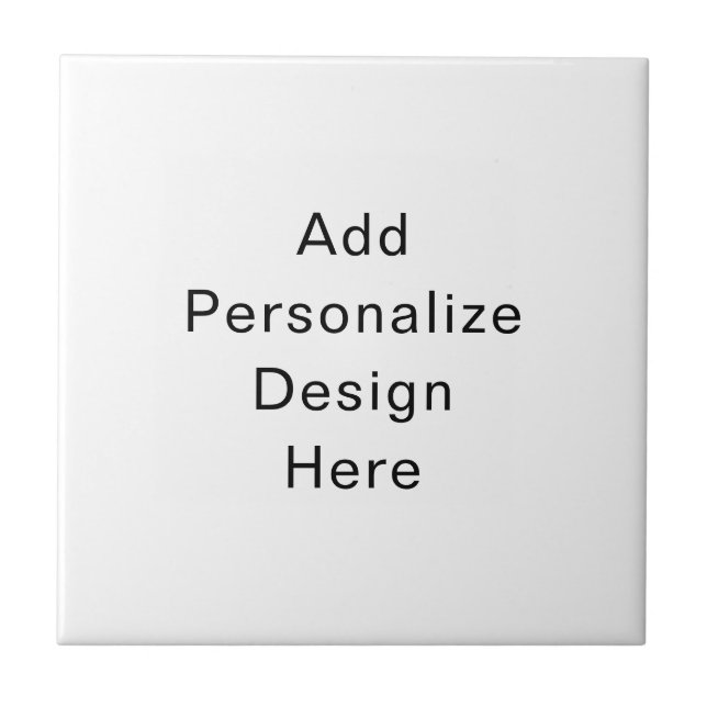Azulejo crea tu propio personalizado (4,25" x 4,25") (Frente)