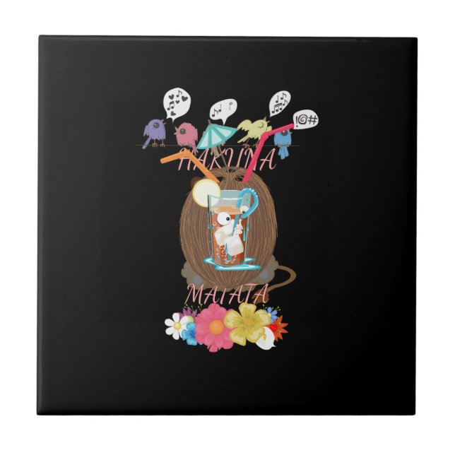 Azulejo Crea tus propias ideas Fiestas de verano en la pla (Frente)