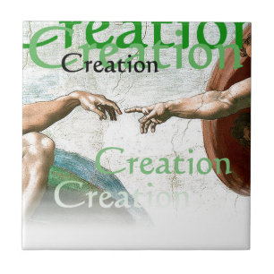Azulejo Creación de Adán